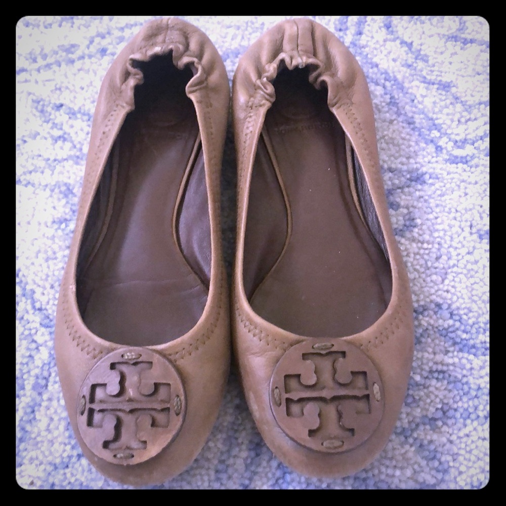 Tory Burch Tan Ballet Flat
